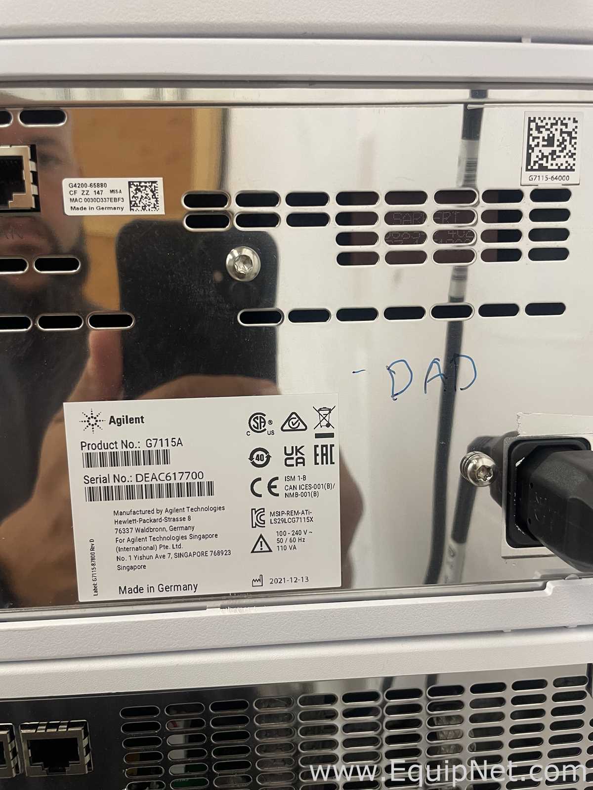 Sistema HPLC Agilent Technologies 1260