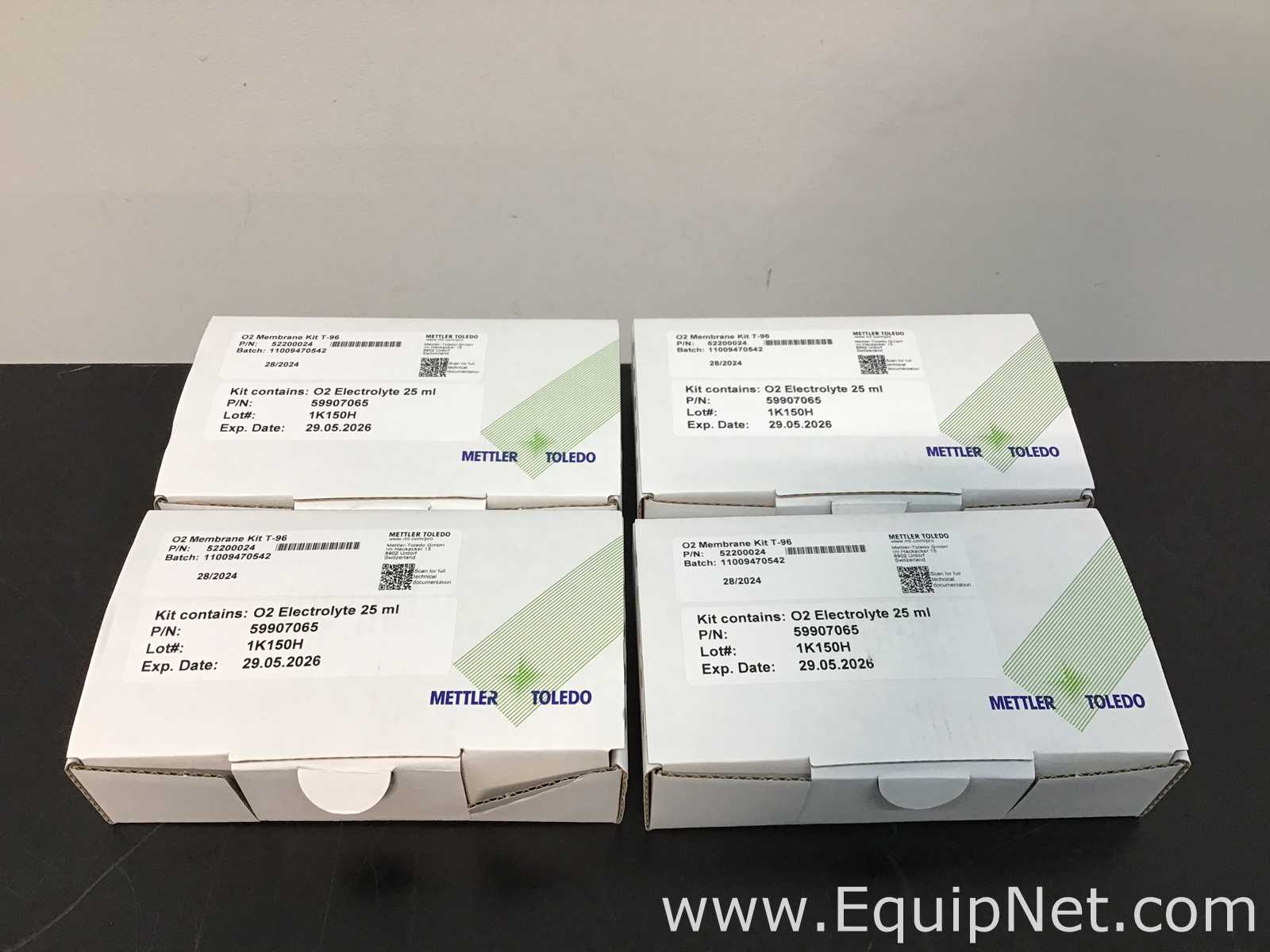 Lot Of 6 Mettler Toledo DO Sensor InPro6850i/12/220
