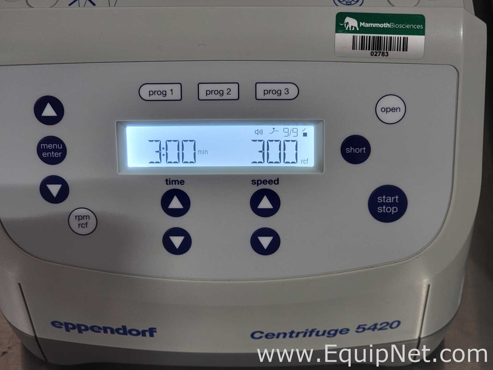 Lot of 3 Eppendorf 5420 Laboratory Centrifuge with FA-24X2 Rotor