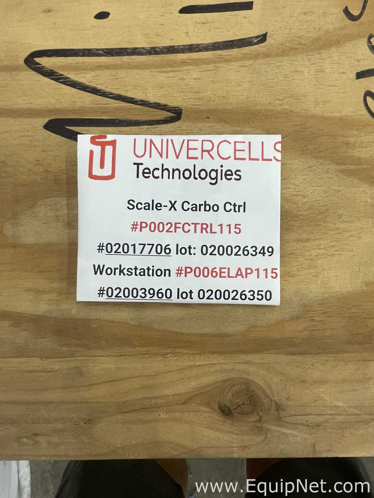 Biorreactor Univercells Technologies Scale-X Carbo