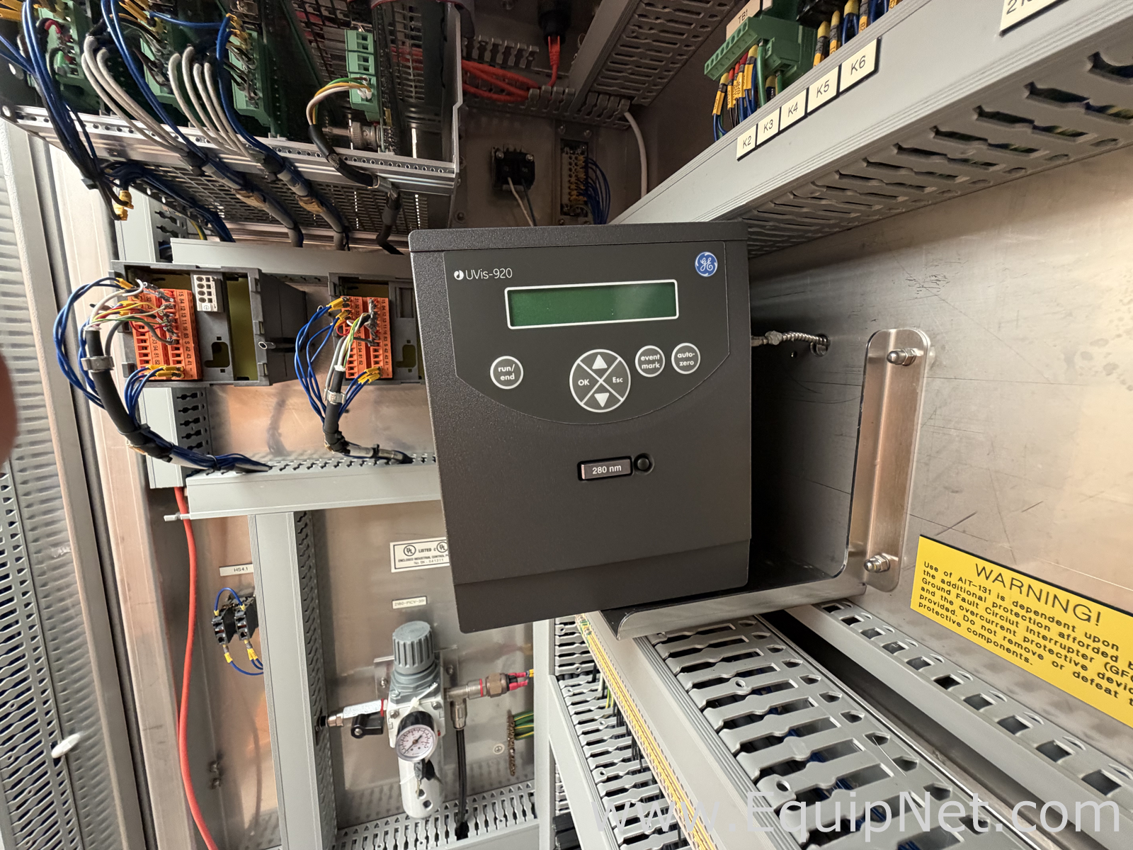 GE Healthcare LPLC Chromatography Skid with UV Detection - System No. 2180