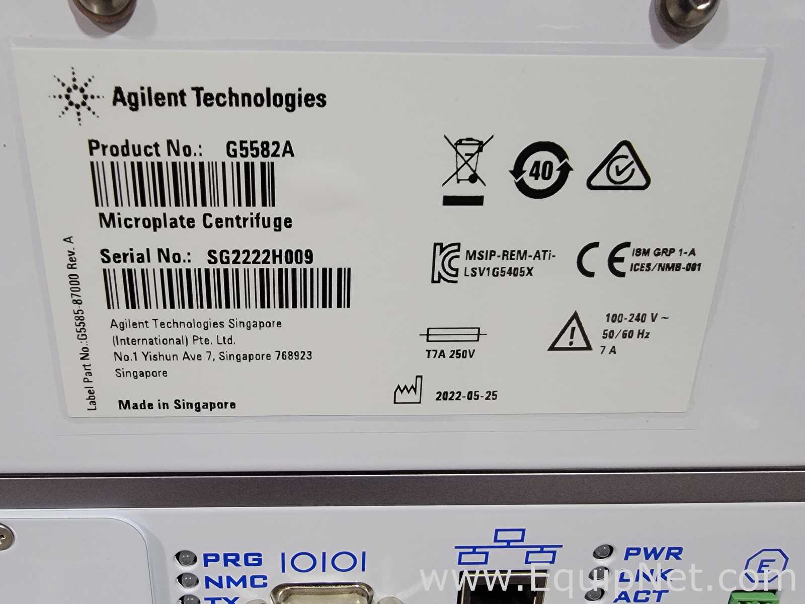 Agilent Technologies Microplate Centrifuge with Vspin Bucket Yoke