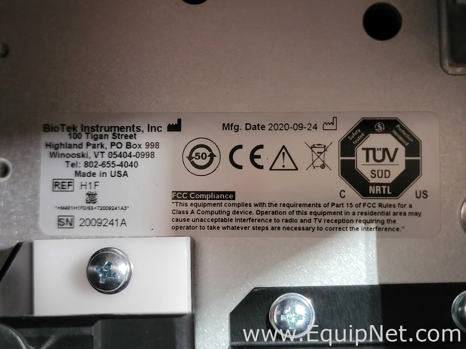 Lector de Microplacas Bio Tek Systems Synergy H1