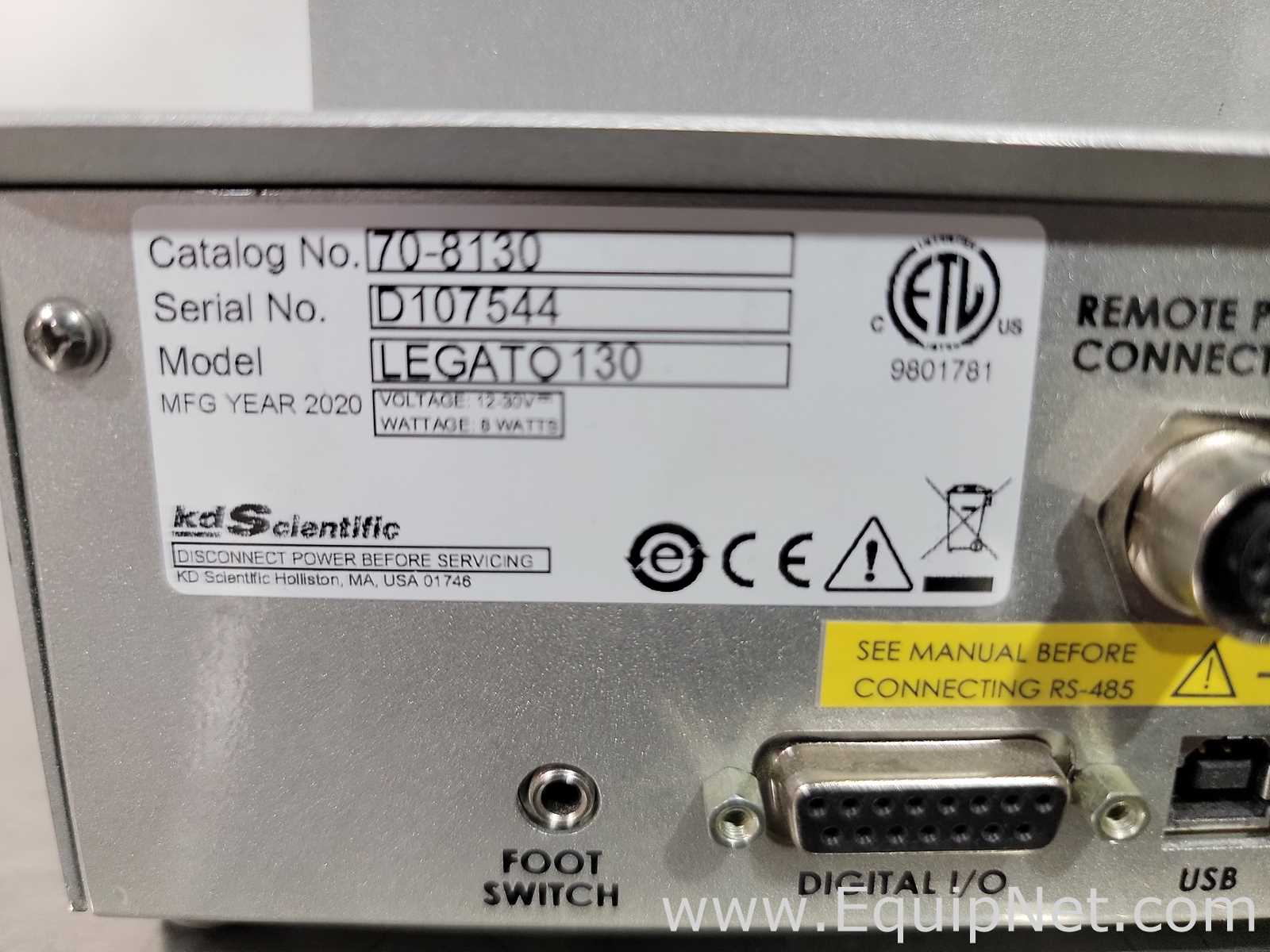 Dispensador de Seringas Kd  Scientific LEGATO 130