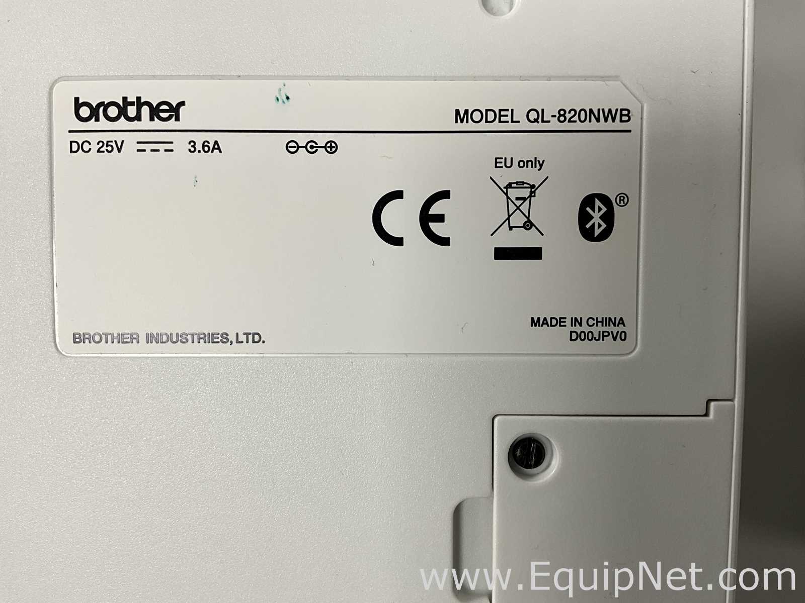 lote de  4 Impressora/Scanner/Copiadora Brother Industries QL-820NWB