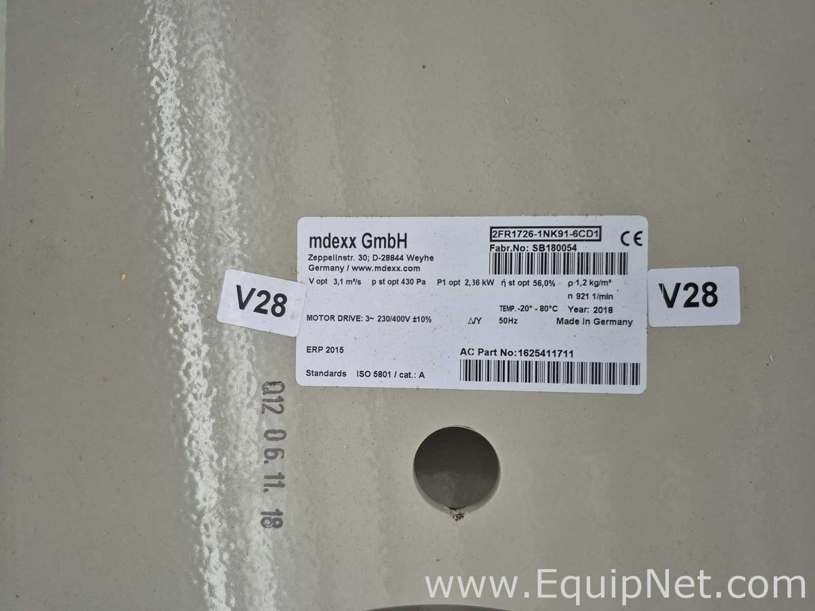 Ventilador mdexx GmbH 2FR176-1NK91-6CD1