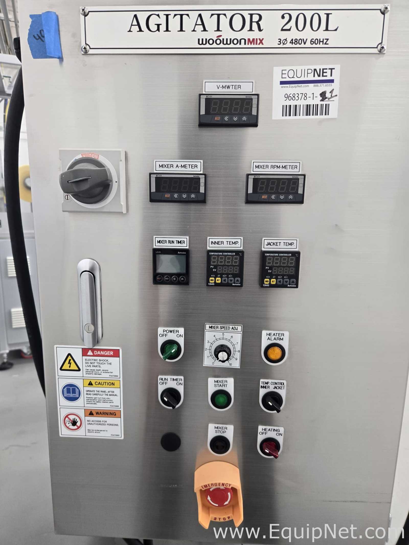 Tanque aço inox WooWon Mix AGI-200
