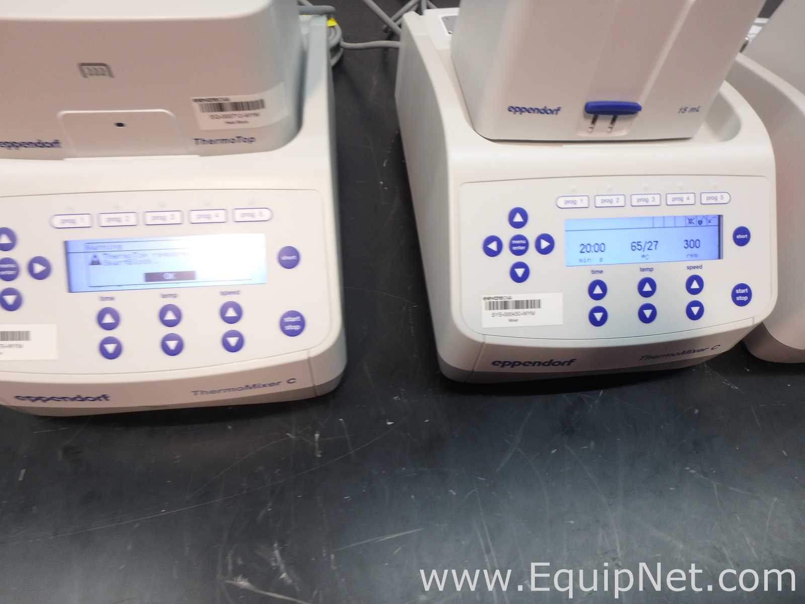 Lote de 3 Mezclador de Laboratorio Eppendorf Thermomixer C