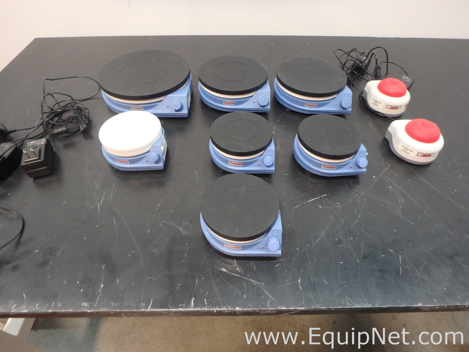 Lot of 9 Various style Stir Plates and Mixers