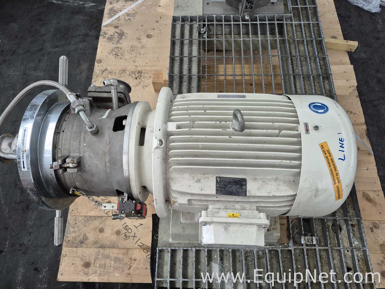 Lot of Two Netzsch Pumps - Pallet No 35