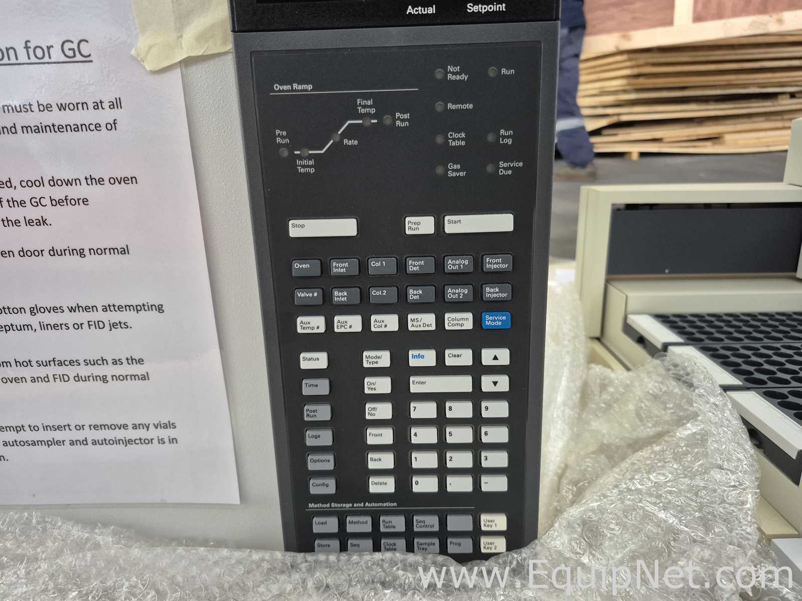Agilent Technologies GC 7890 with CPU and Monitor, GC2 Columns and Accessories - GC-02