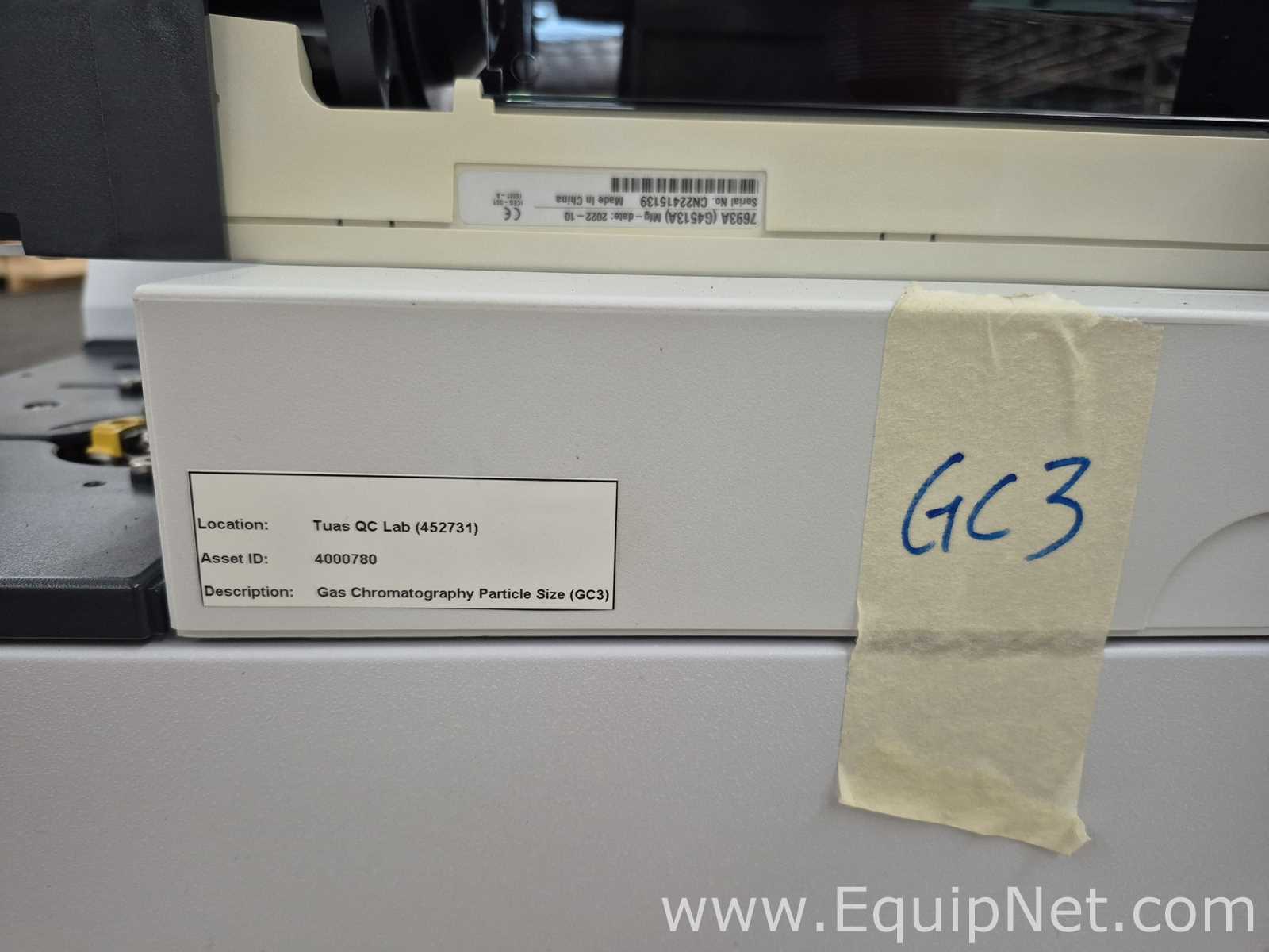 Agilent Technologies 8890 Gas Chromatographs with CPU and Monitor - GC-03