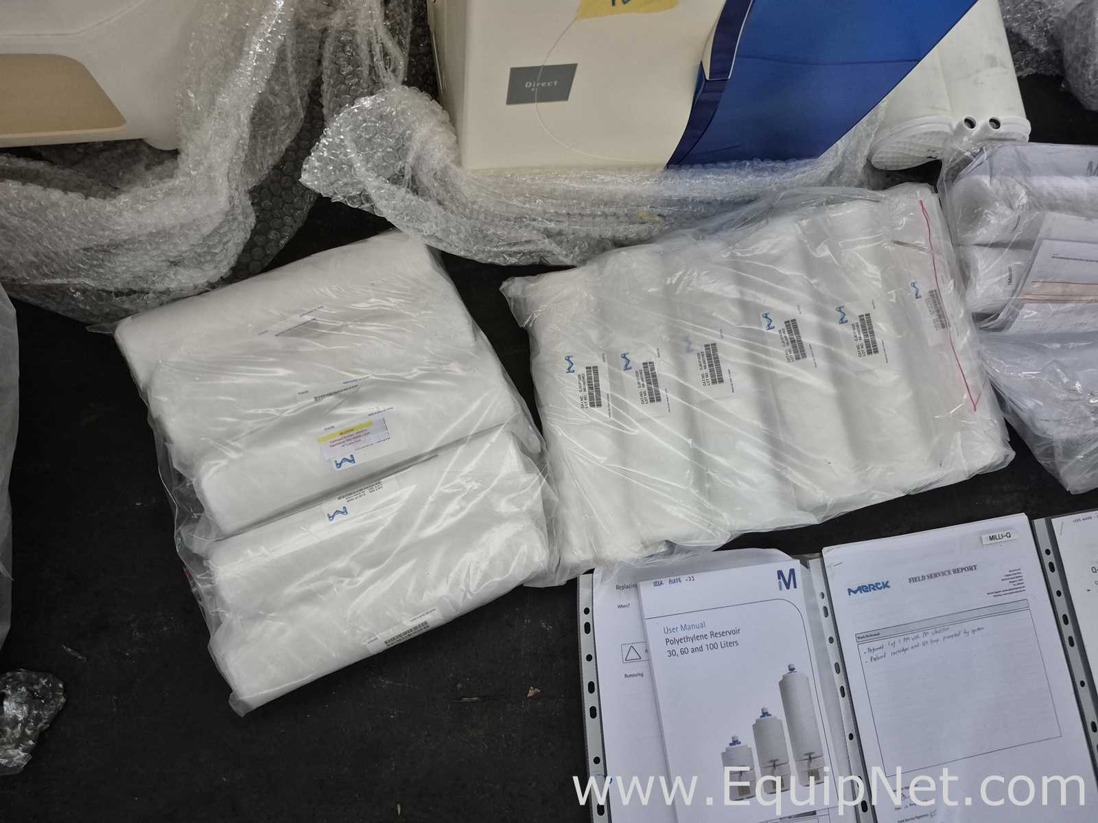 Merck Milli Q Direct with Reservoir Tank and Accessories - Lab Crate No 4