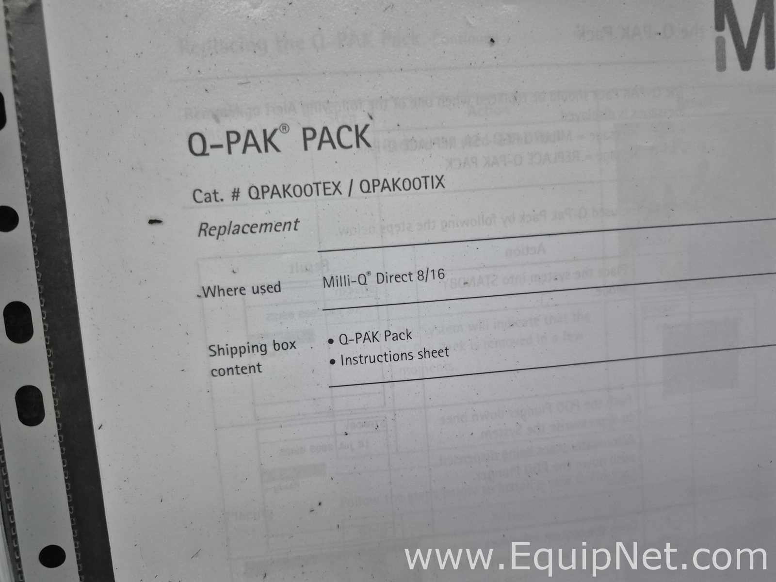 Merck Milli Q Direct with Reservoir Tank and Accessories - Lab Crate No 4