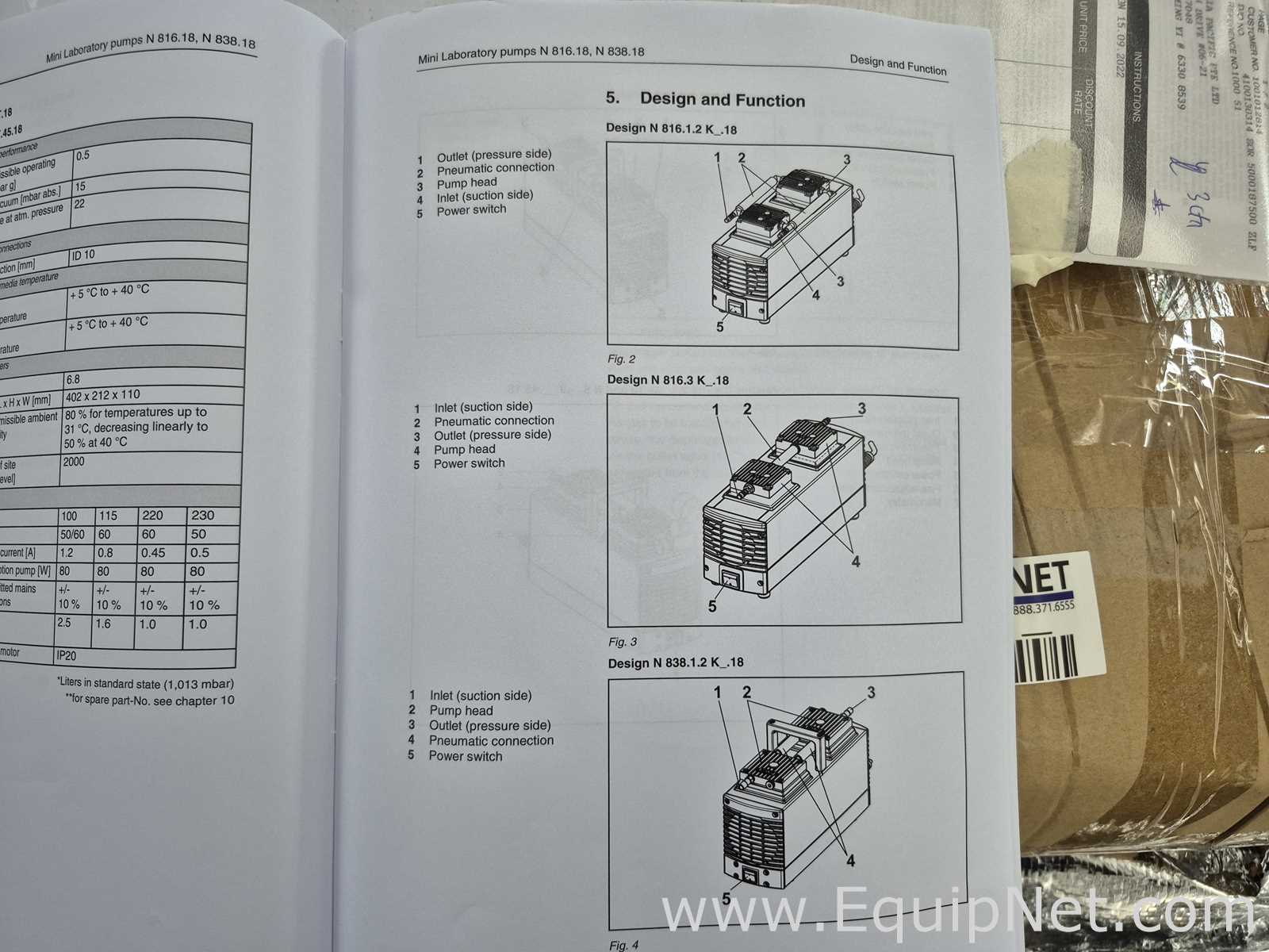 Brookfield Ametek DV-1 Viscometer with Accessories - Lab Crate No 4