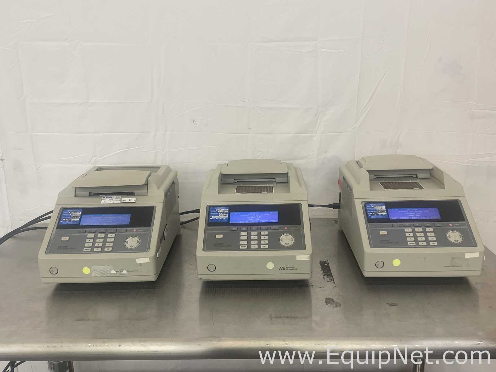 Lot of 3 Applied Biosystems Gene Amp 9700 PCR Systems