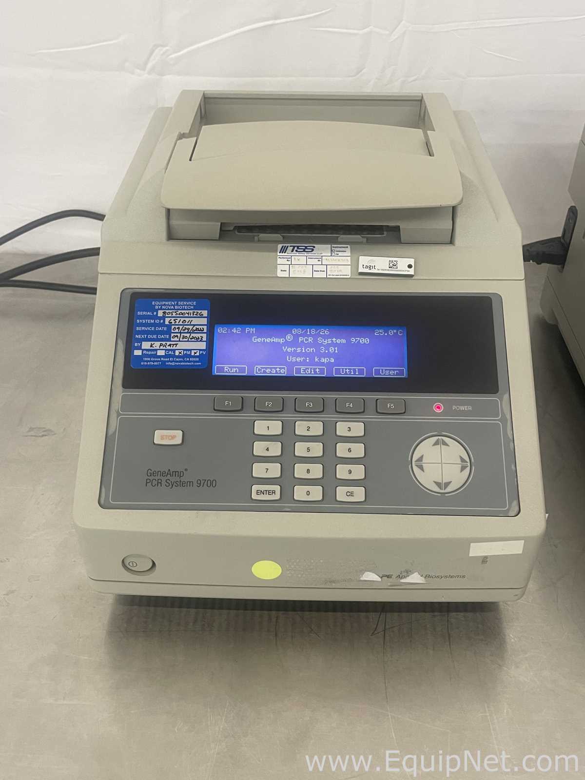 Lot of 3 Applied Biosystems Gene Amp 9700 PCR Systems