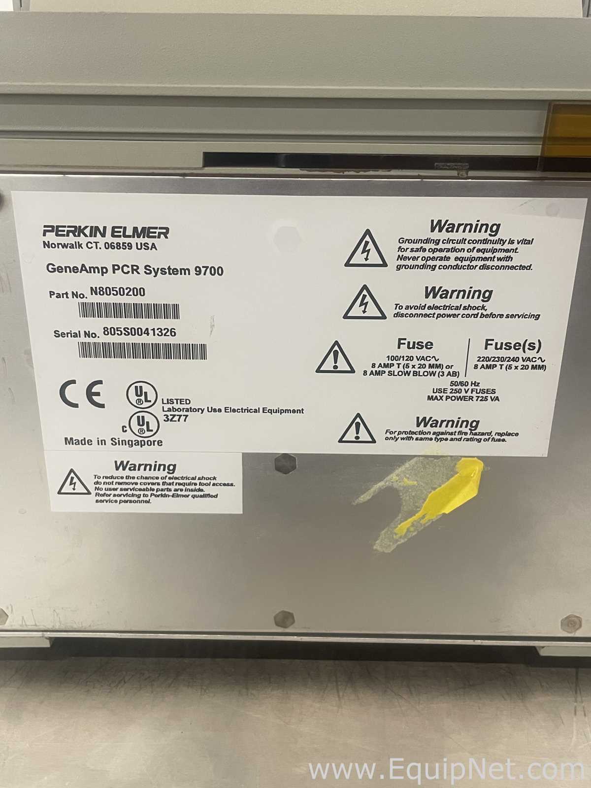 Lot of 3 Applied Biosystems Gene Amp 9700 PCR Systems