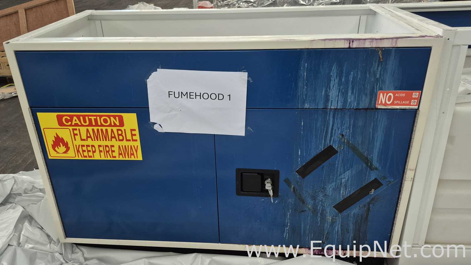 Fumehood 1 - Storage Cabinet - Lab Crate No 12