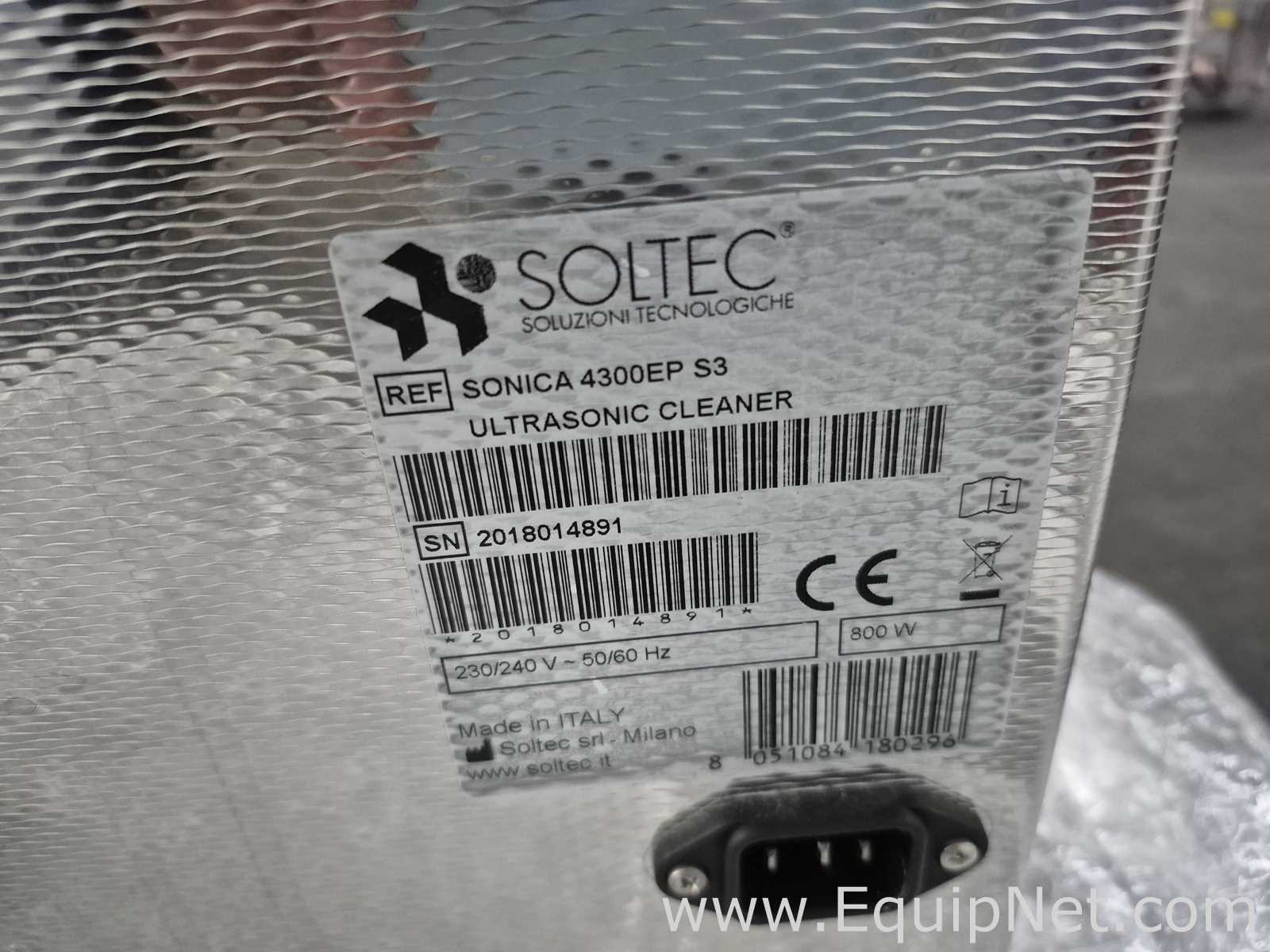 Limpador Ultrassônico Soltec Inc Sonica 4300EP S3