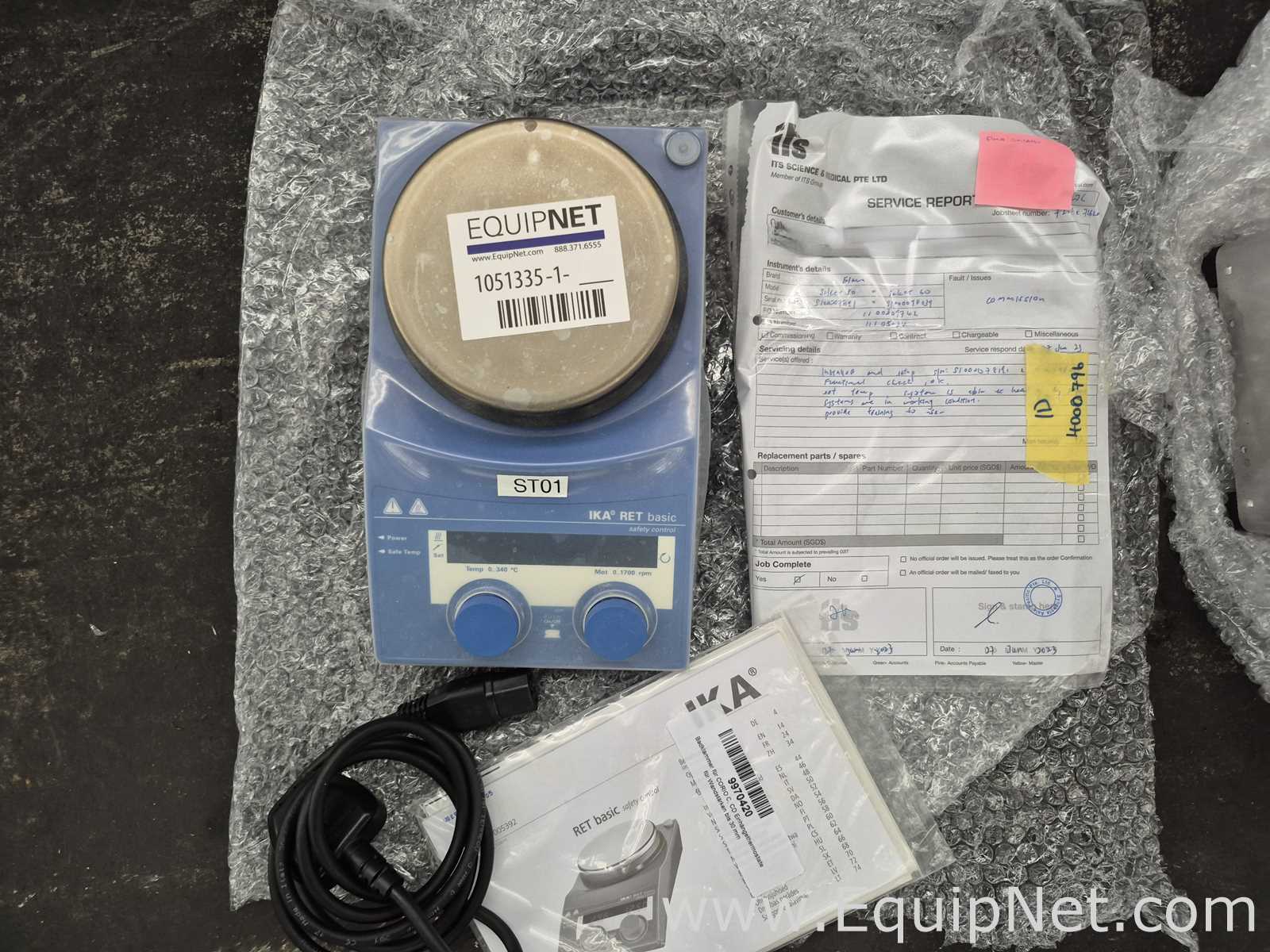 IKA RET B S002 Magnetic Stirrer with Heating - Lab Crate No 8