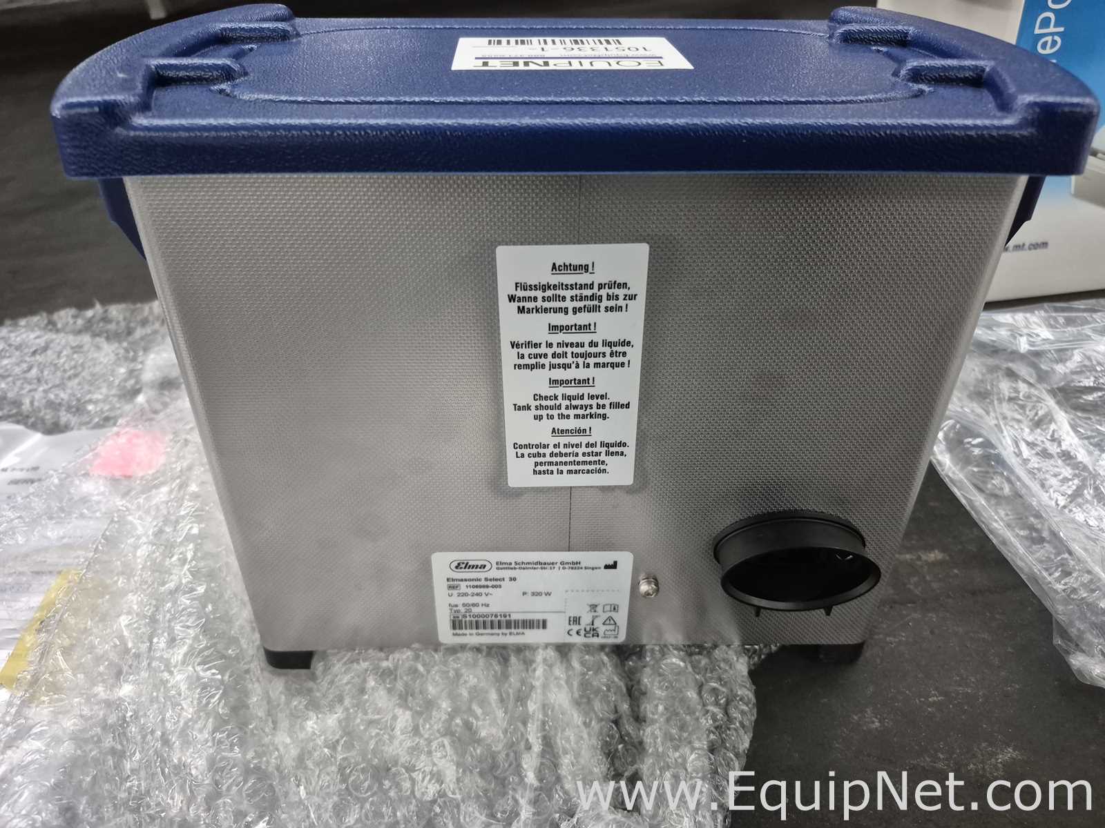 Elma Elmasonic Select 30  Sonicator - Lab Crate No 8