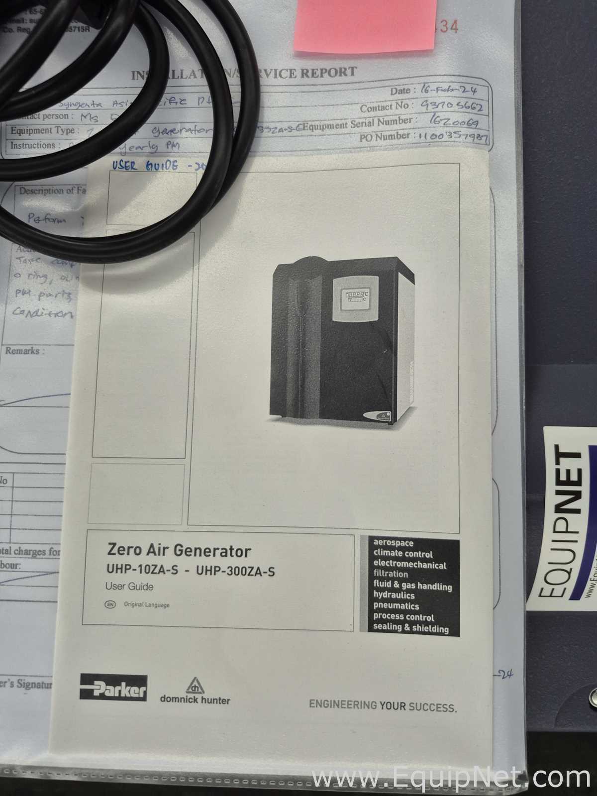 Parker 636273002 Air Generator - Lab Crate No 8