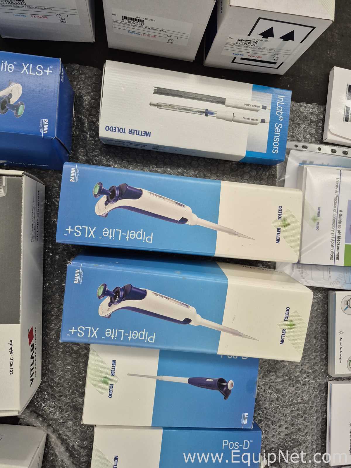 Lot of Various Types of Pipettes - Lab Crate No 8