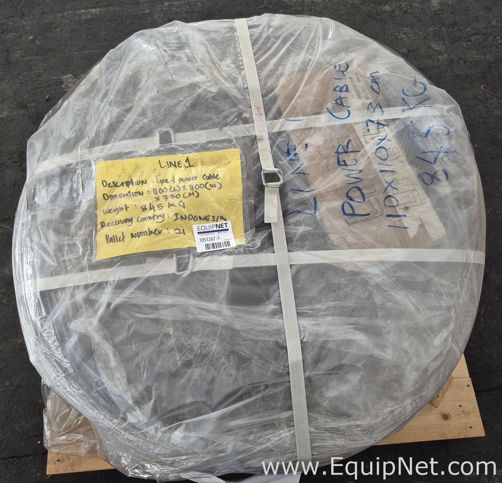 Lot of Line 1 Power Cable - Pallet No 21