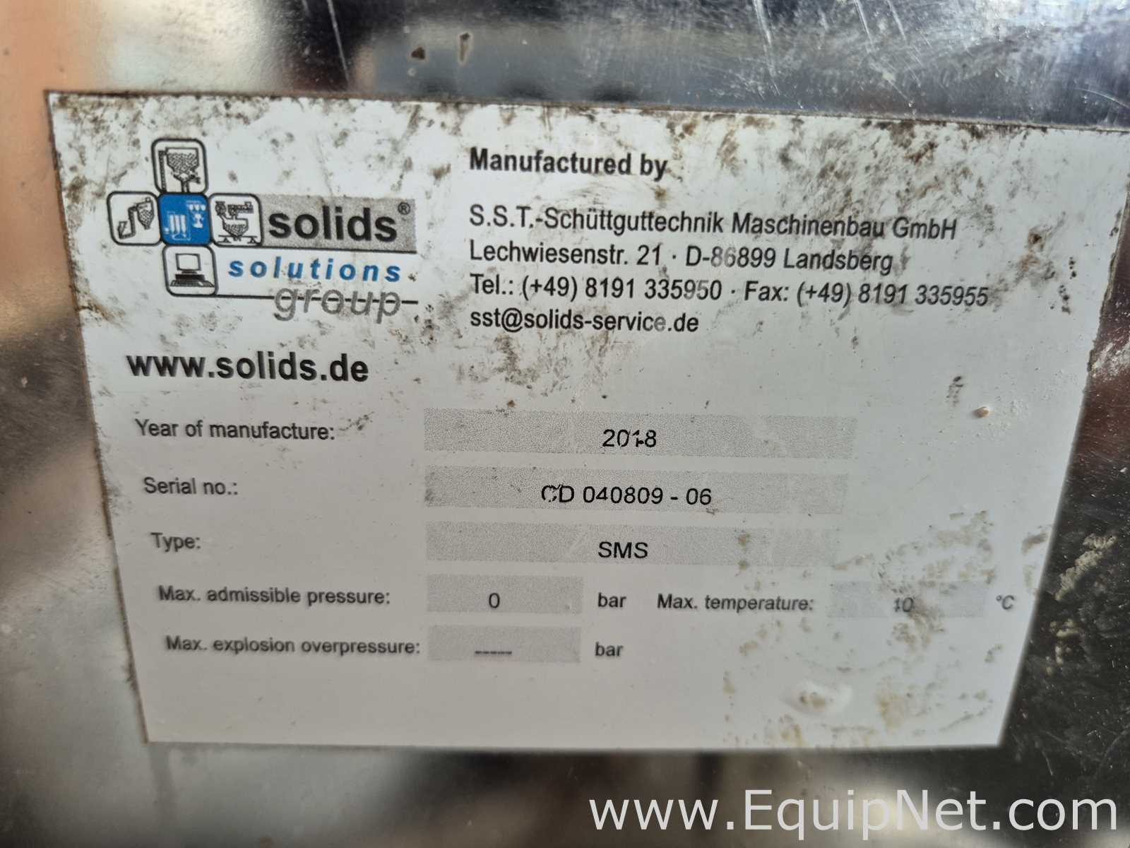 Netzsch High Shear Milling Skid with 4000L Premix Holding Cooled Tank, Hopper - Premix Neu Skid 1-1