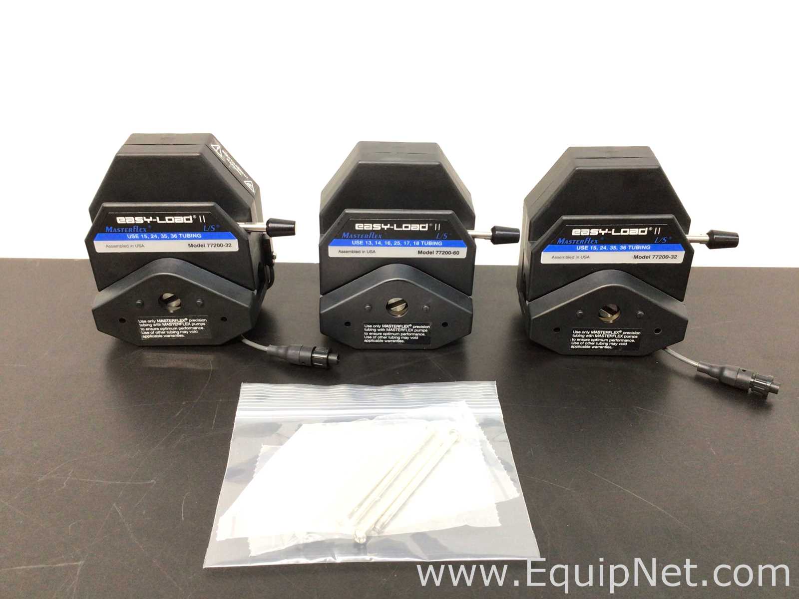 Lot Of 3 Cole-Parmer Masterflex Peristaltic Pump