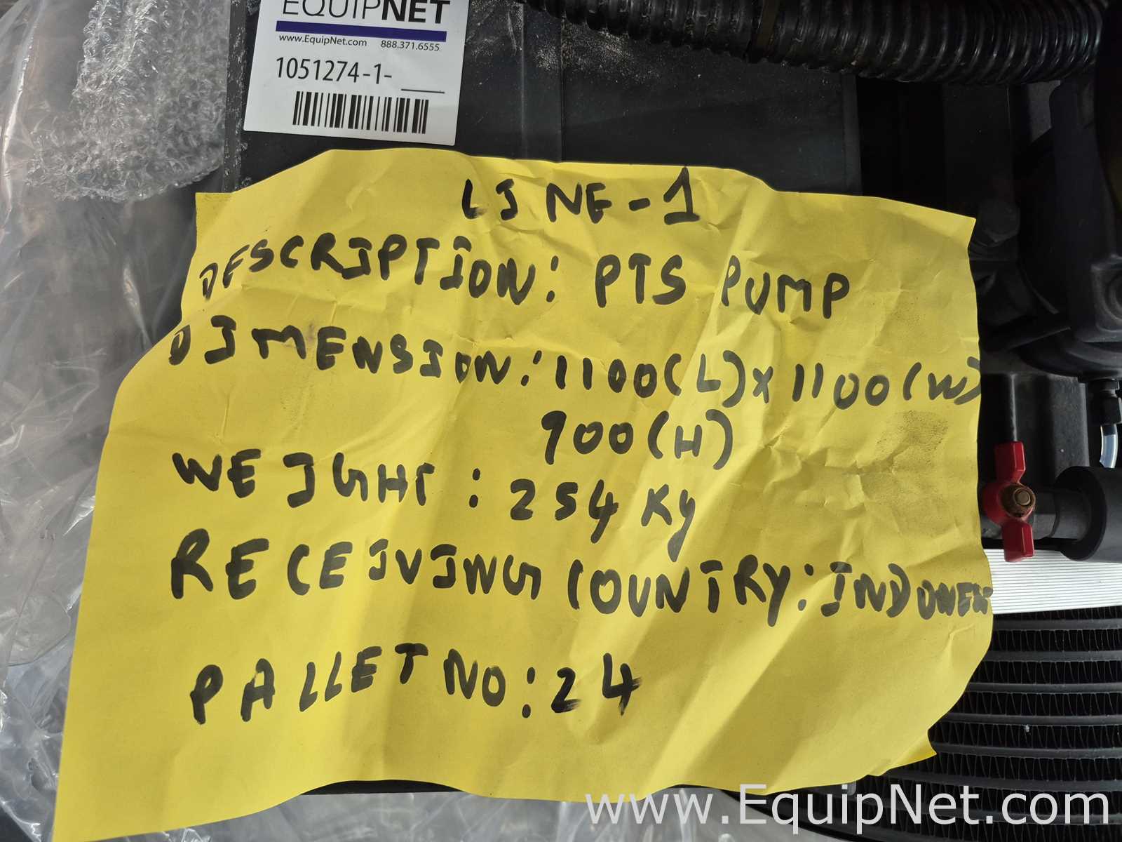 PTS Pump - Pallet No24