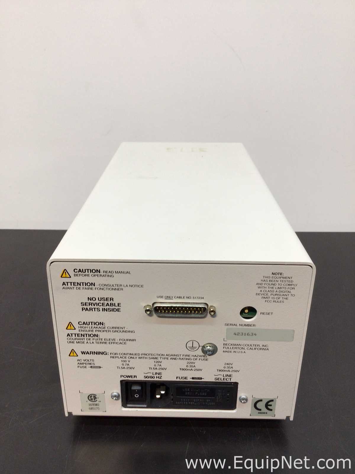 Beckman Coulter DU 800 Spectrophotometer With High Performace Temperature Controller