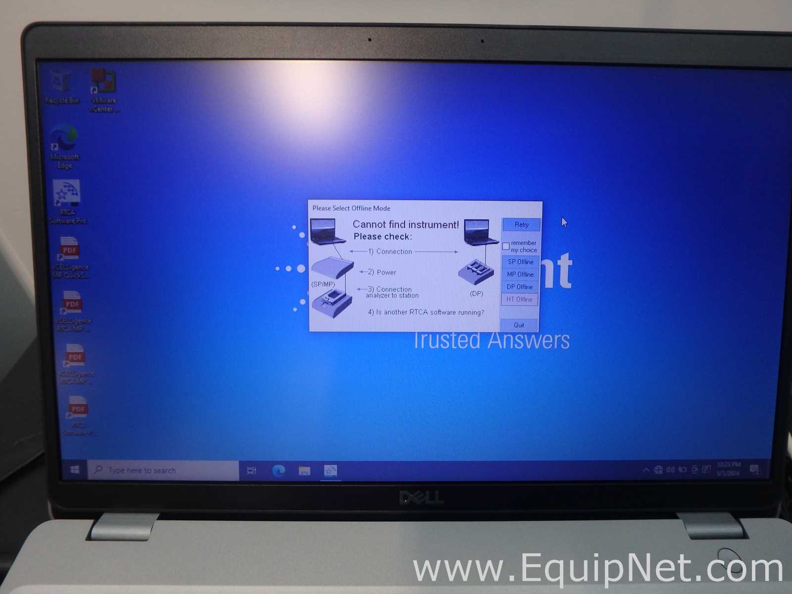 Agilent Technologies W380 xCelligence RTCA SP MP Analyzer