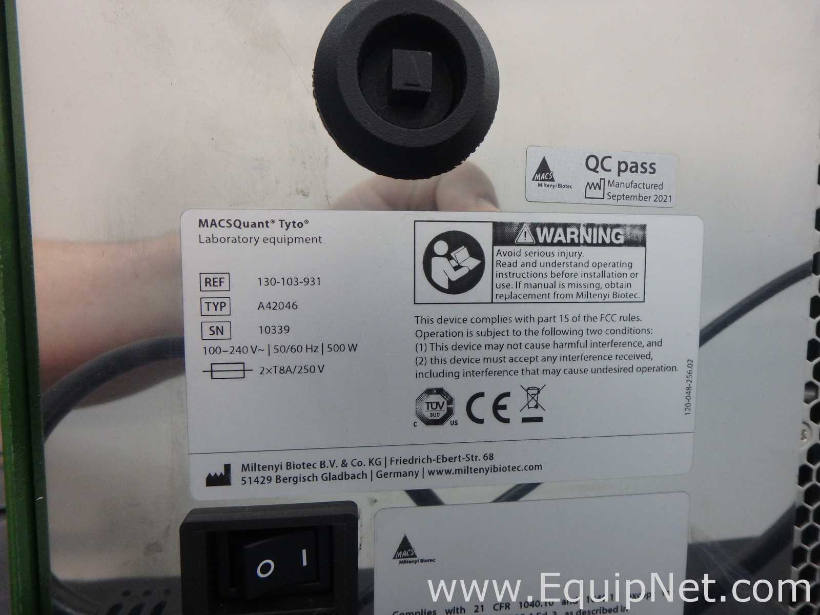 Miltenyi Biotec MACSQuant Tyto Cell Sorter Analyzer