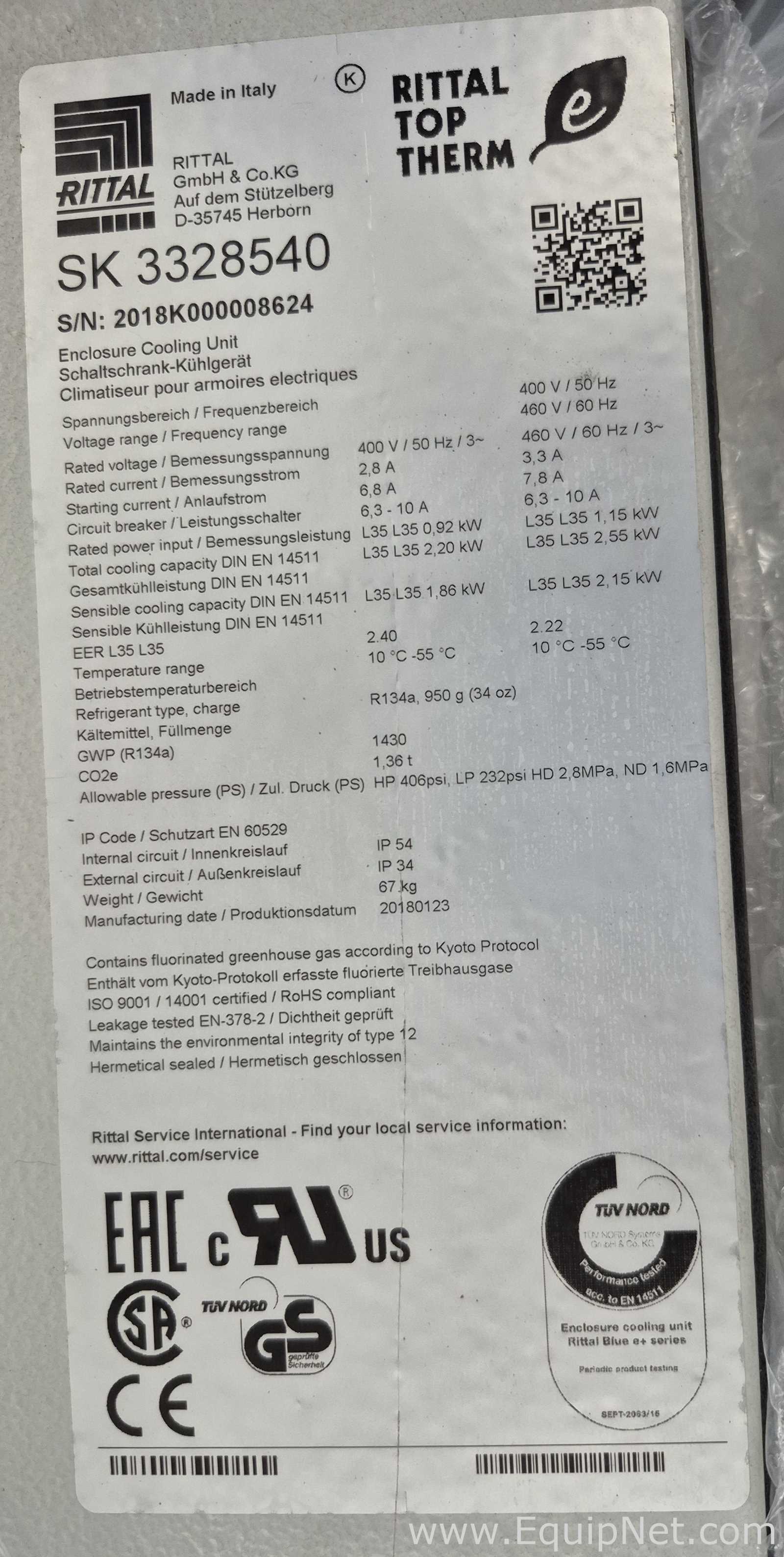 Linhas de lote de   Caixa Elétrica Rittal GmbH 