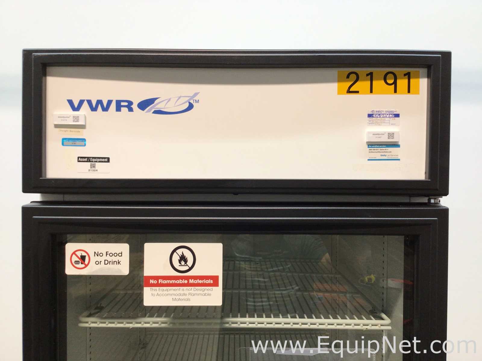 VWR GDM-23-LD Glass Door Refrigerator