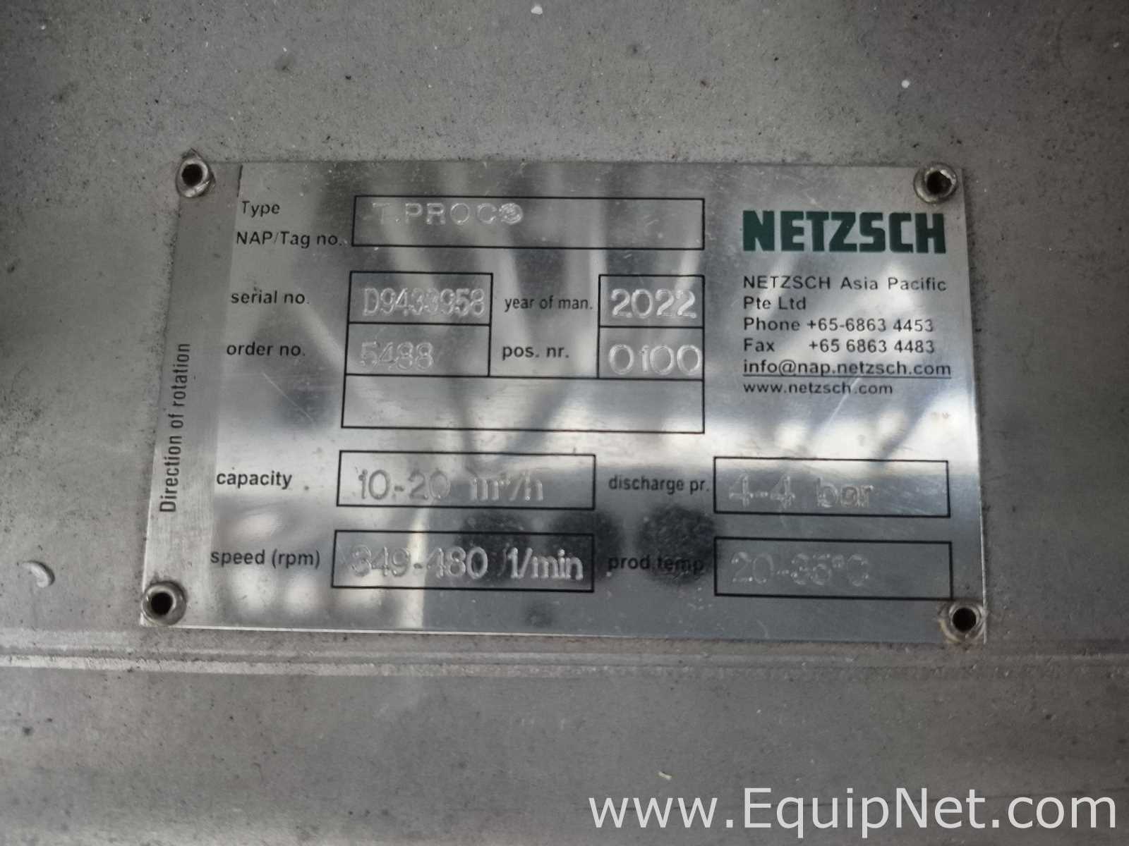 Linhas de Bomba de Deslocamento Positivo NETZSCH T Proc