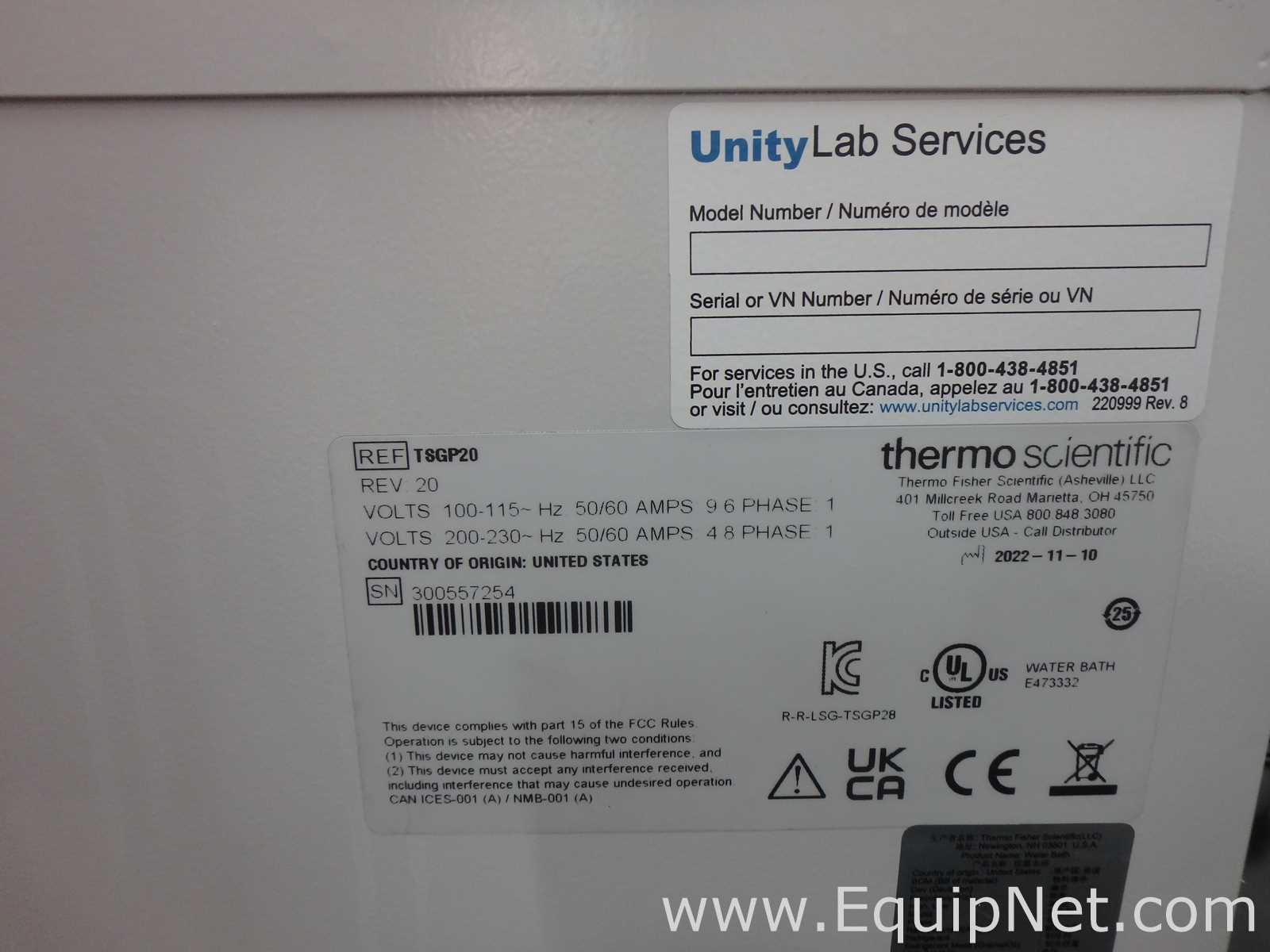 Thermo Scientific TSGP20 Waterbath