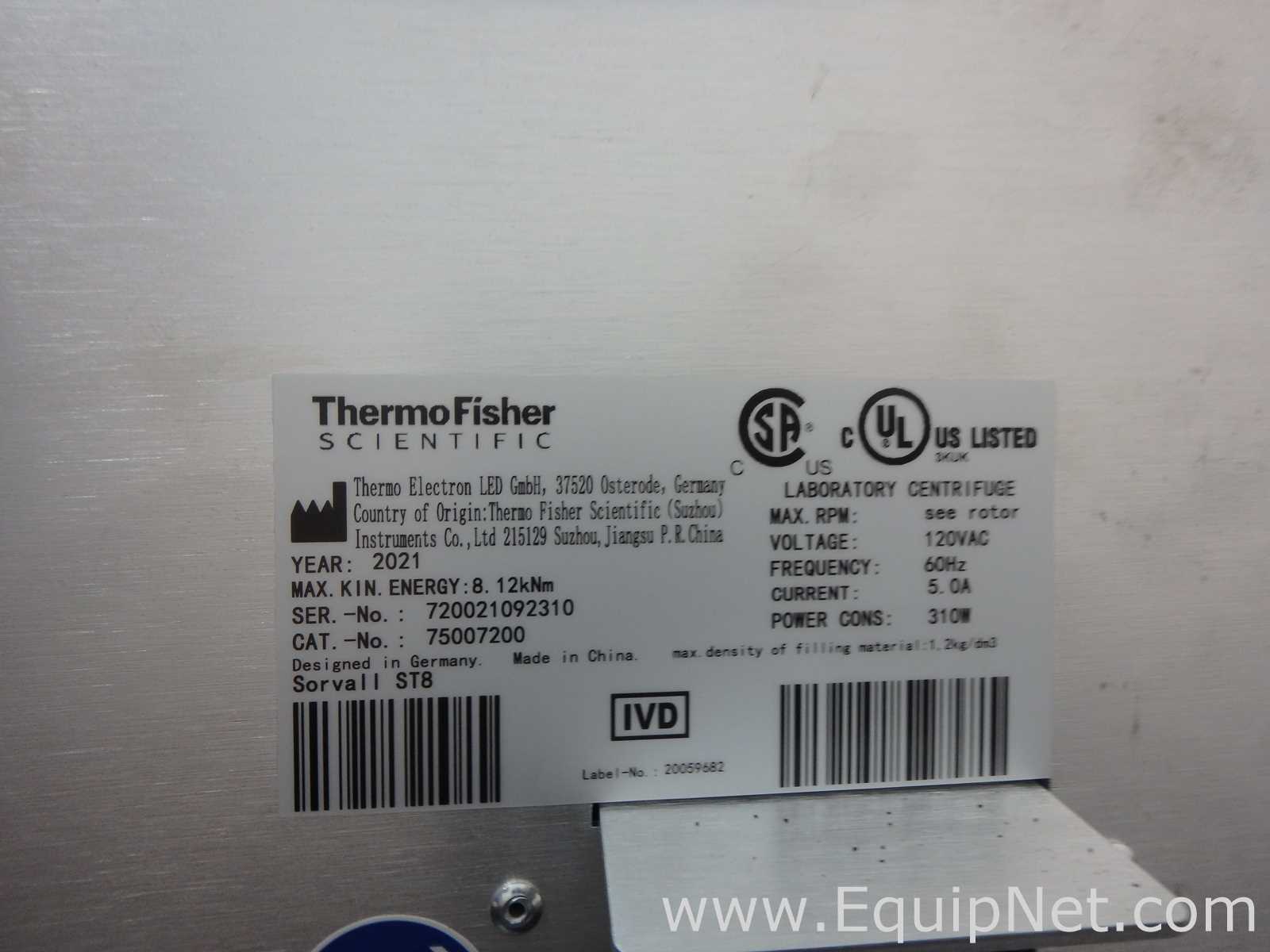 Centrífuga para laboratorio Thermo Scientific Sorvall ST8