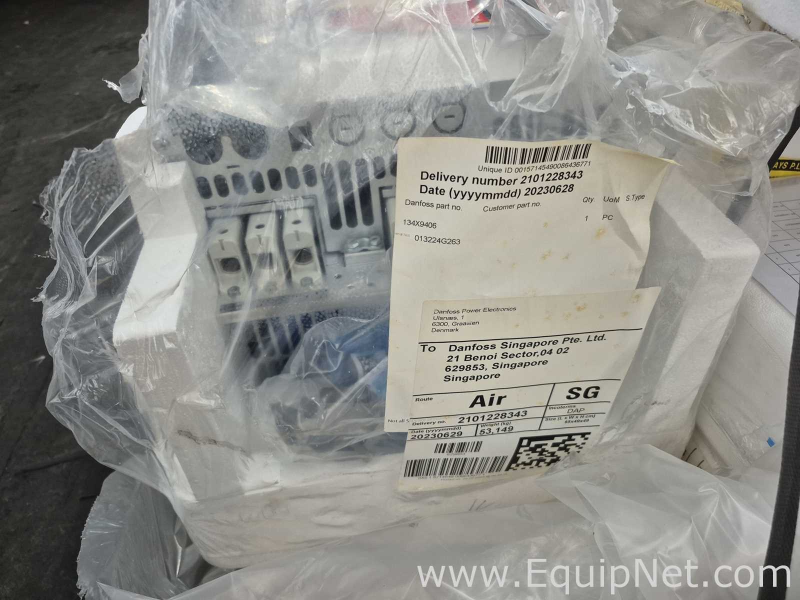 Lot of 8 Danfoss Variable Speed Drives - Pallet No 1