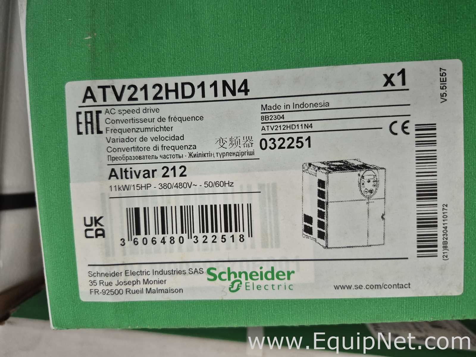 Lot of 8 Danfoss Variable Speed Drives - Pallet No 1