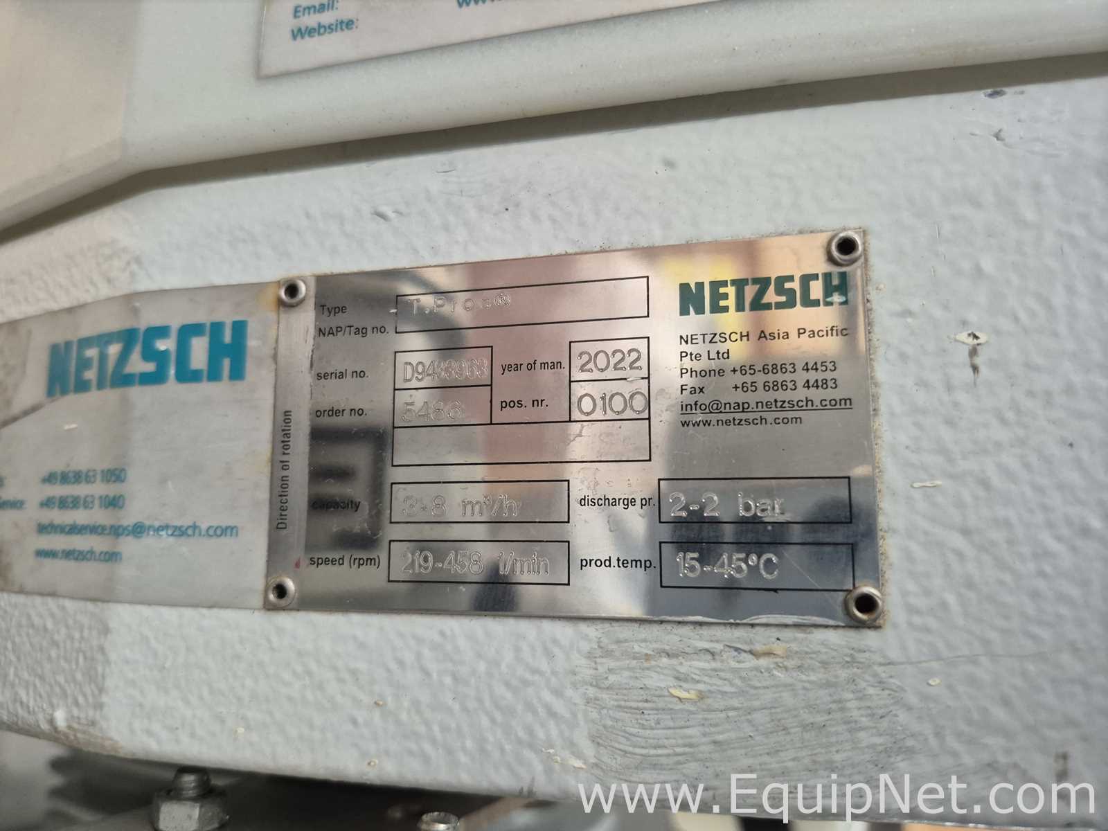 Lot of Two Netzsch Lobe Pumps - Pallet No 12