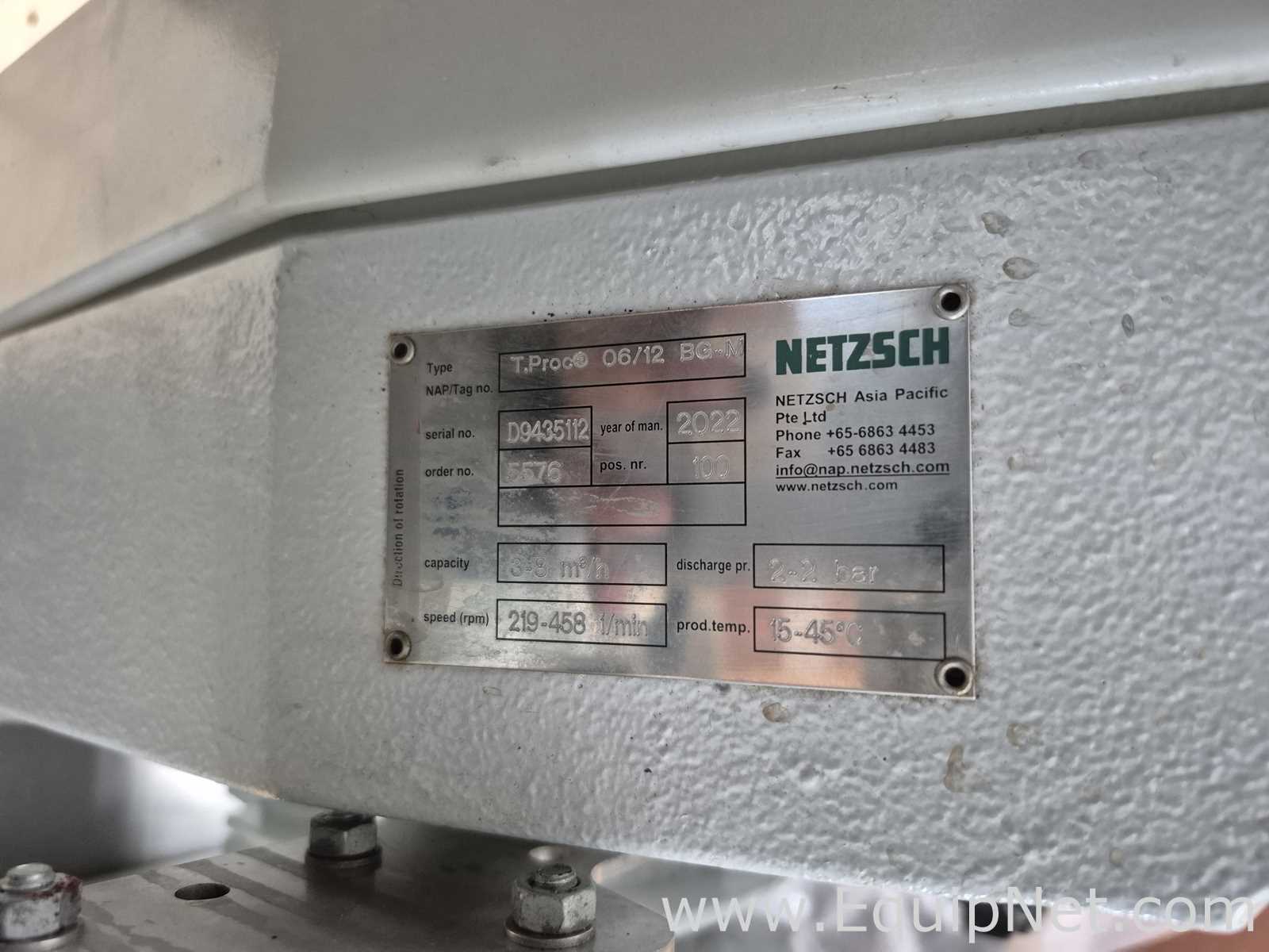 Lot of Two Netzsch Lobe Pumps - Pallet No 12