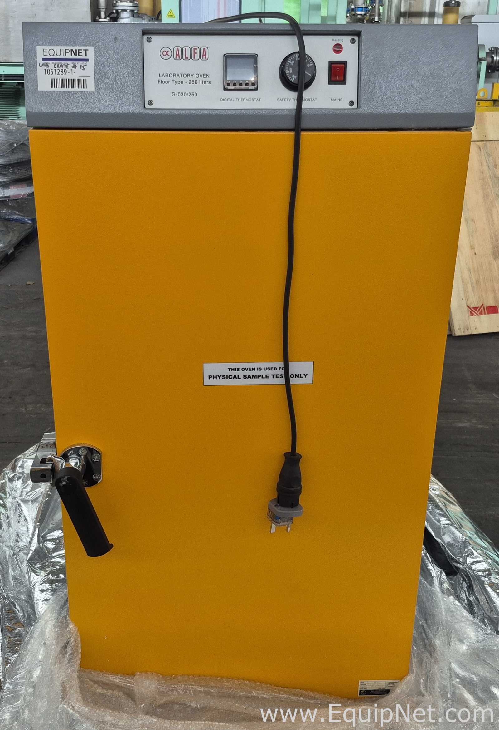 Alfa Test Laboratory Oven G-030-250 - Lab Crate No 15