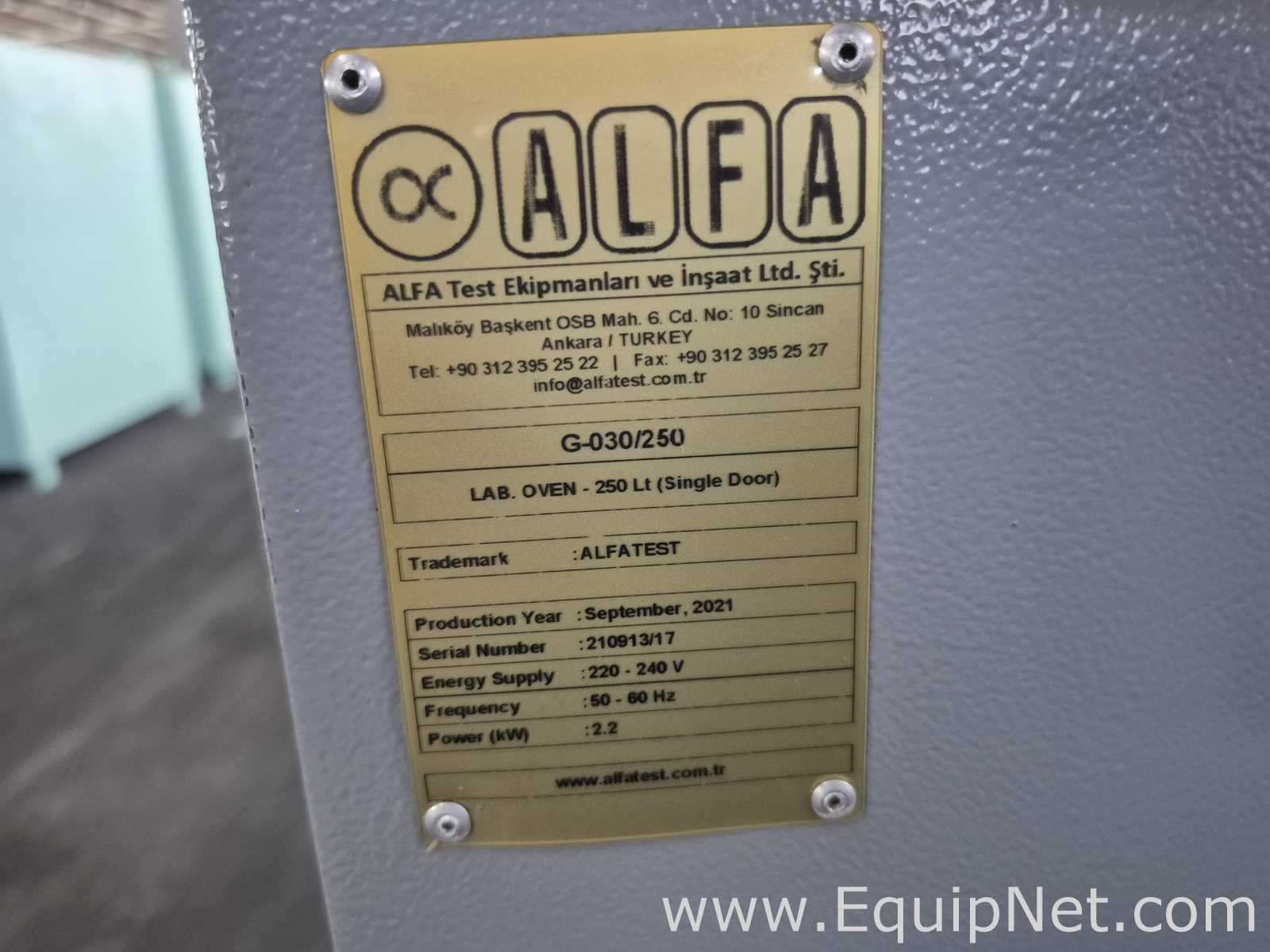 Alfa Test Laboratory Oven G-030-250 - Lab Crate No 15