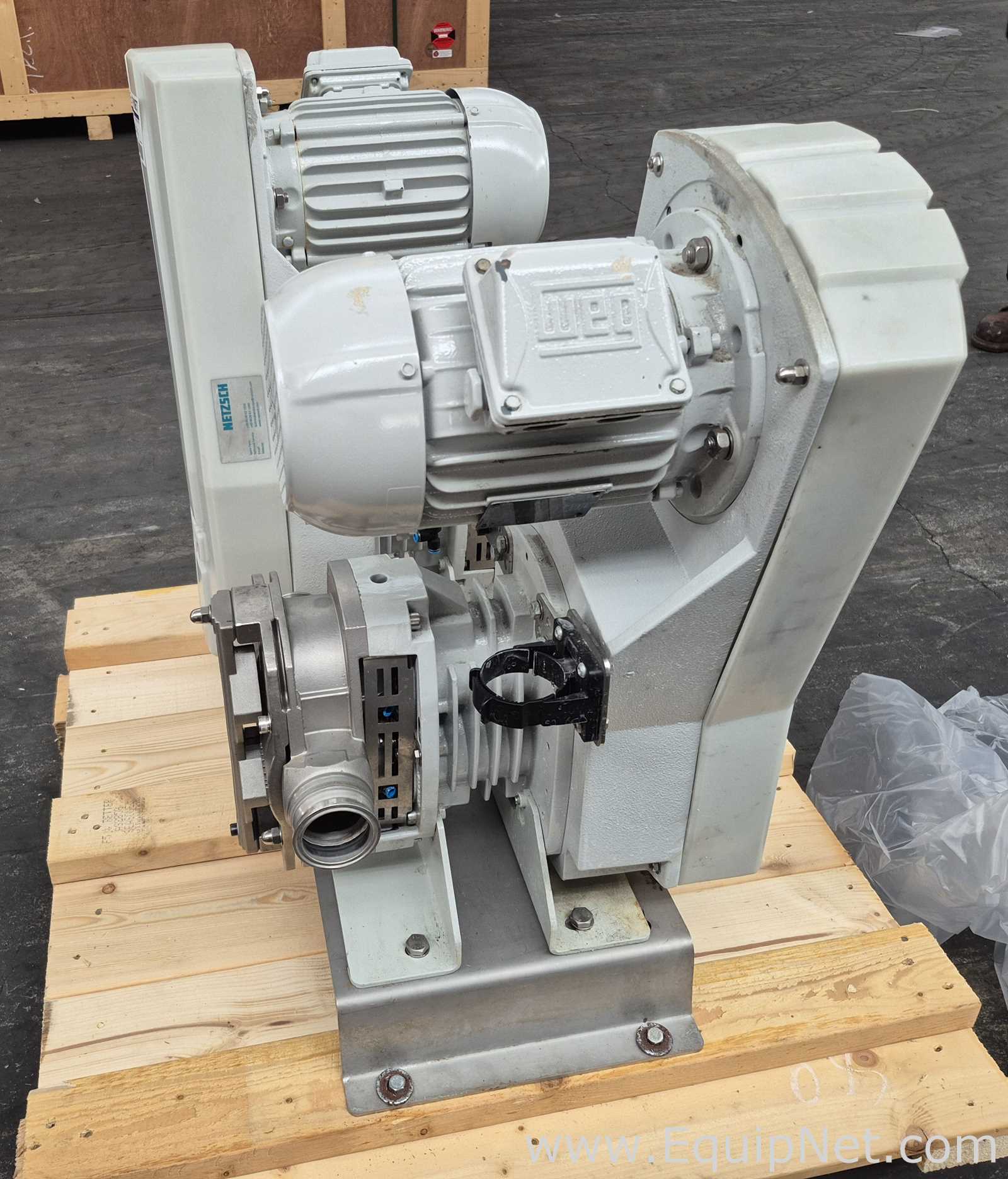 Lot of Two Netzsch Lobe Pumps - Pallet No 12