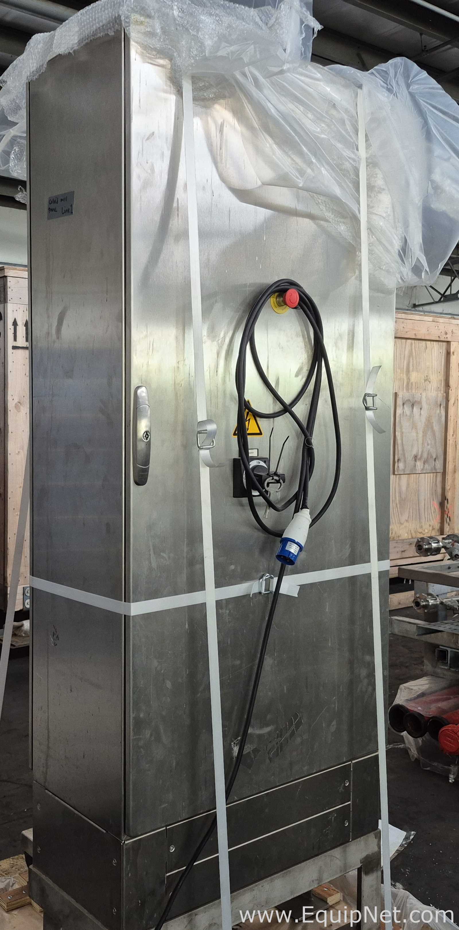 Line 1 Sealing Liquid Vessel and Colloid Mill Panel - Pallet No 26
