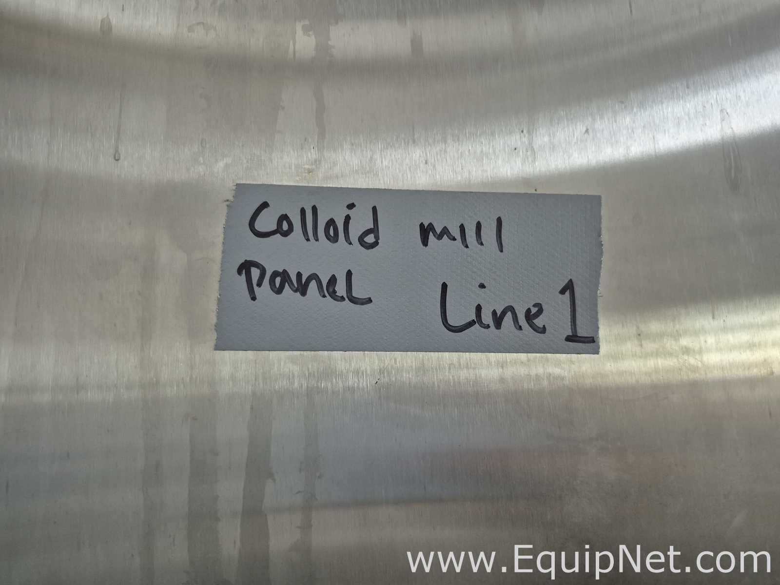Line 1 Sealing Liquid Vessel and Colloid Mill Panel - Pallet No 26
