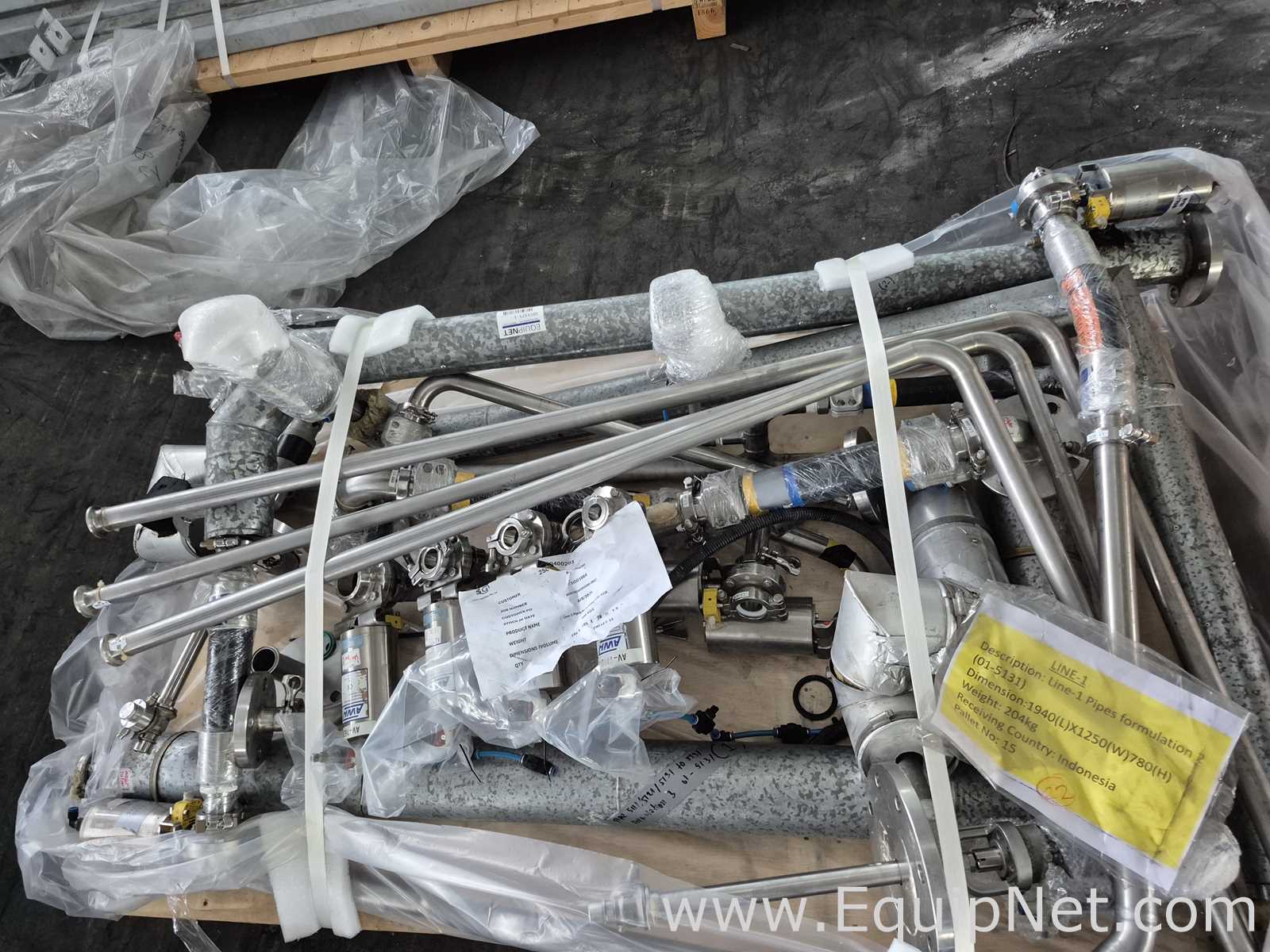 Netzsch 6.000 Lt Mixing Vessel with Self-Cleaning Filter and Electrical Board - Formulation Skid 4-2